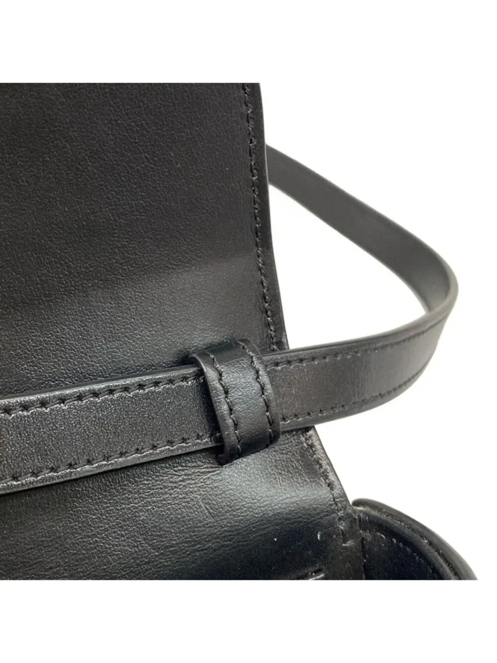 ★SOLD★ Celine Shoulder Bag Mini Claude Black - Picture 10 of 15